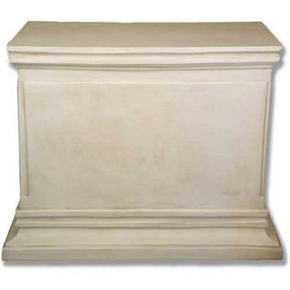Rect. Panel Ped. 43X21X30(Hf) Statue - 30-inch