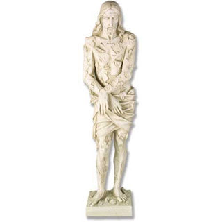 Scourged Christ Statue - 37-inch