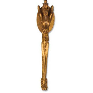 Longfooted Candleholder Statue - 29-inch