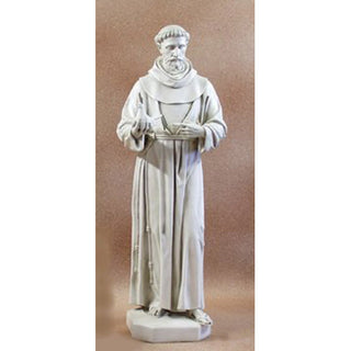 Saint Francis with Dove  74" Statue - 74-inch - Realistic Color - Hand-Painted