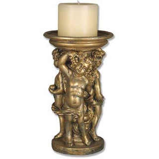 Verona Cherub Holder Statue - 12-inch