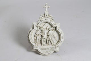 Chapel Wall Plaque Station #5 Statue - 19-inch
