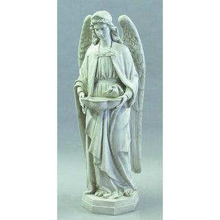 Holy Water Font Angel 50" H Statue - 50-inch
