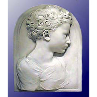 Saint John Baptist Plaque Statue - 16-inch