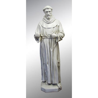Saint Francis-Life Size Statue - 74-inch - Realistic Color - Hand-Painted