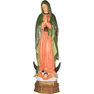 Our Lady Of Guadalupe-53 Statue - 53-inch - Realistic Color - Hand-Painted
