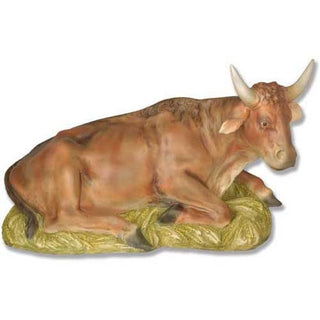 Cow Nativity        Ntv1.2 Statue - 19-inch - Realistic Color - Hand-Painted