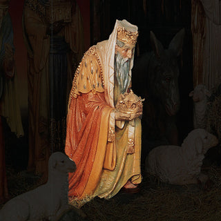 SAINT MELCHIOR WISEMAN FOR LIF Statue - 42-inch - Realistic Color - Hand-Painted