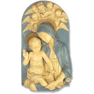 Mother And Child Heaven Statue - 38-inch