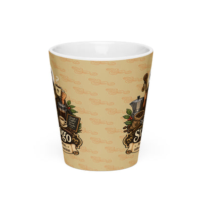 St. Drogo Latte Mug - Patron Saint of Coffee