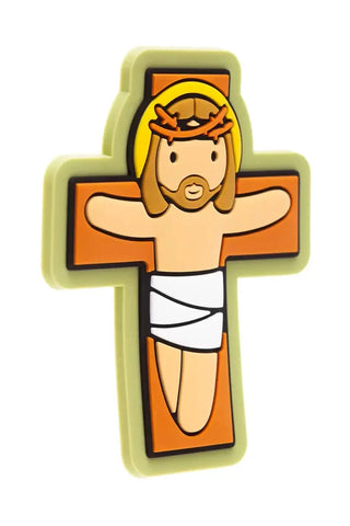 Jesus Cross Catholic Fridge Magnet | Crucifixion Love | Little Drops of Water