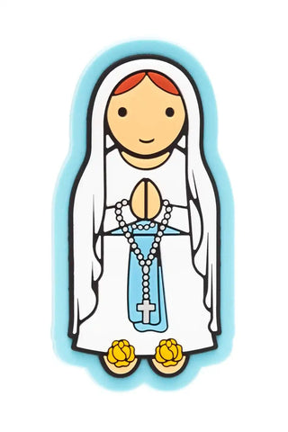 Our Lady Lourdes Catholic Fridge Magnet | Healing Grace | Little Drops of Water