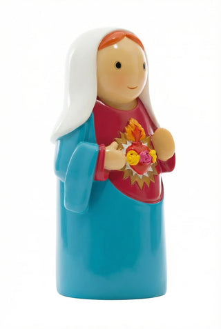 Immaculate Heart of Mary Miniature Saint Statue