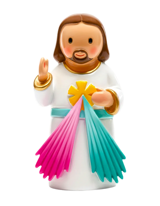 Divine Mercy Miniature Saint Statue