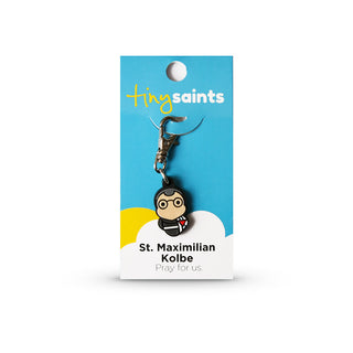St. Maximilian Kolbe Tiny Saint Charm