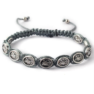 St. Michael Bracelet - Grey