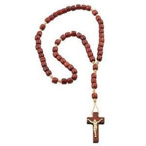 Small Cherry Wood Rosary