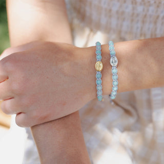 Miraculous Gemstone Bracelet worn on wrist