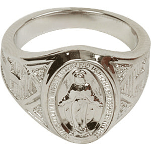 Men's Miraculous Medal Ring