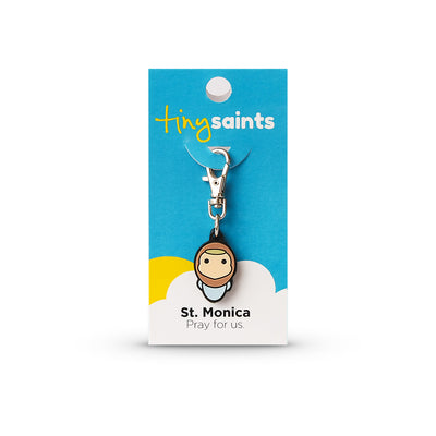 St. Monica Tiny Saint Charm