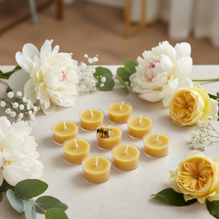 Novena Candle Set – 100% Pure Beeswax Tealight Prayer Candles
