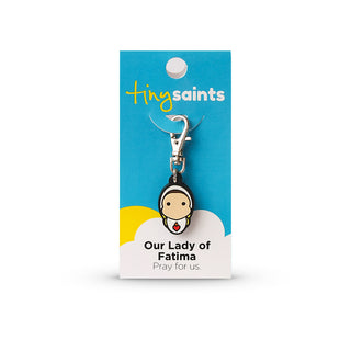 Our Lady of Fatima Tiny Saint Charm