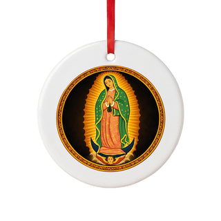 Our Lady of Guadalupe Ceramic Ornament