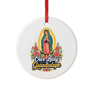 Our Lady of Guadalupe Ceramic Ornament