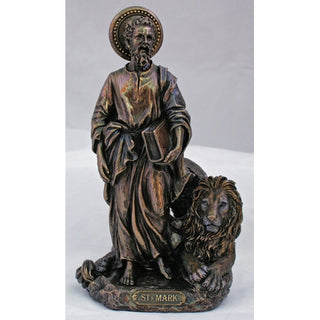 St. Mark With The Lion Cold Cast Bronze 8" . - SALE