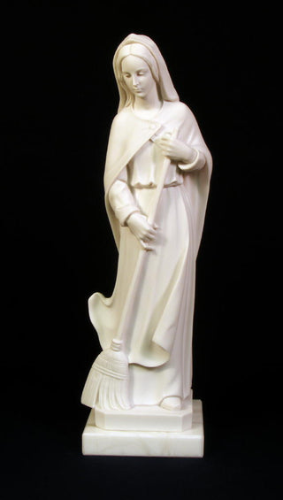 Kitchen Madonna White Alabaster 13.5"