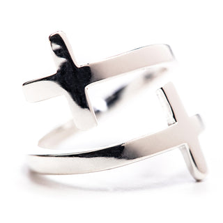 Pillar of Faith Ring - Silver