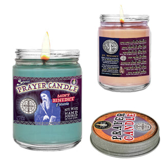 Large St. Benedict Candle