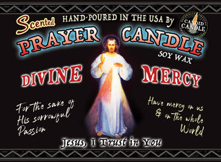 Divine Mercy Scented Candle