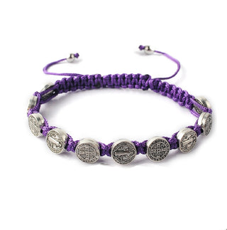 Purple St. Benedict Bracelet