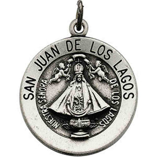 14K Yellow Gold San Juan Of Los Lagos Pendant