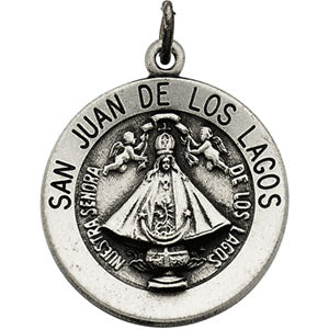 14K Yellow Gold San Juan Of Los Lagos Pendant