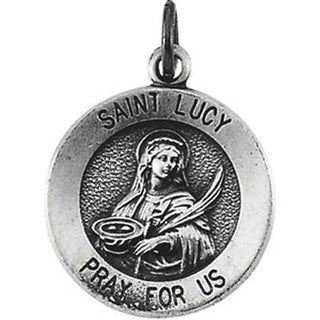 14K Yellow Gold St. Lucy Pendant