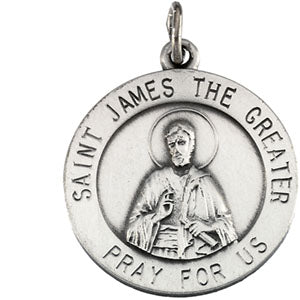 14K Yellow Gold St. James Pendant