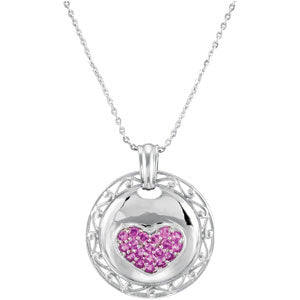Sterling Silver Strength Of A Moth Neck with Card