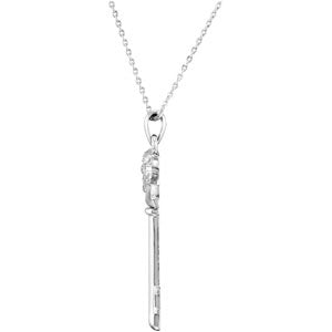 Sterling Silver The Ky Of Strength Fr Mothe Ne