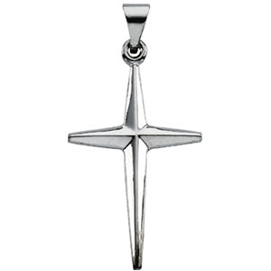 Platinum Cross Pendant