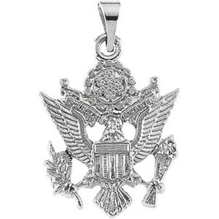 14K Yellow Gold Us Army Pendant