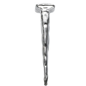 14K Yellow Gold Religious Nail Pendant