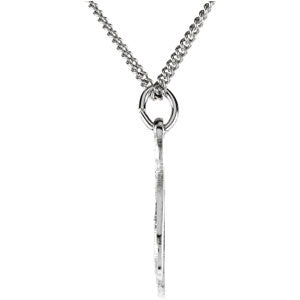 Sterling Silver Chai Pendant with Chain