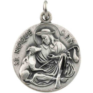 14K Gold Saint Roque Medal at Catholic Shop