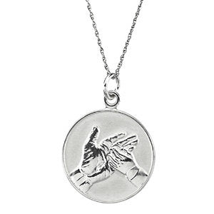 Sterling Silver Loss of a Child 18" Necklace