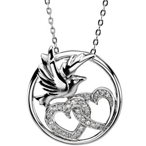 Sterling Silver Covenant Of Marriage Pendant at Catholic Shop