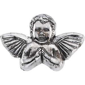 14K Gold Praying Angel Lapel Pin