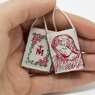 Pietà | Premium Brown Scapular
