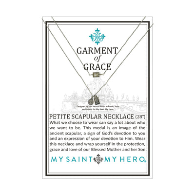 GARMENT OF GRACE PETITE SCAPULAR NECKLACE